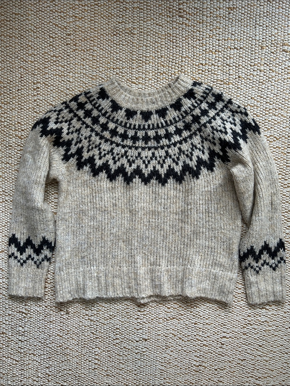 Uniqlo nordic yoke sweater